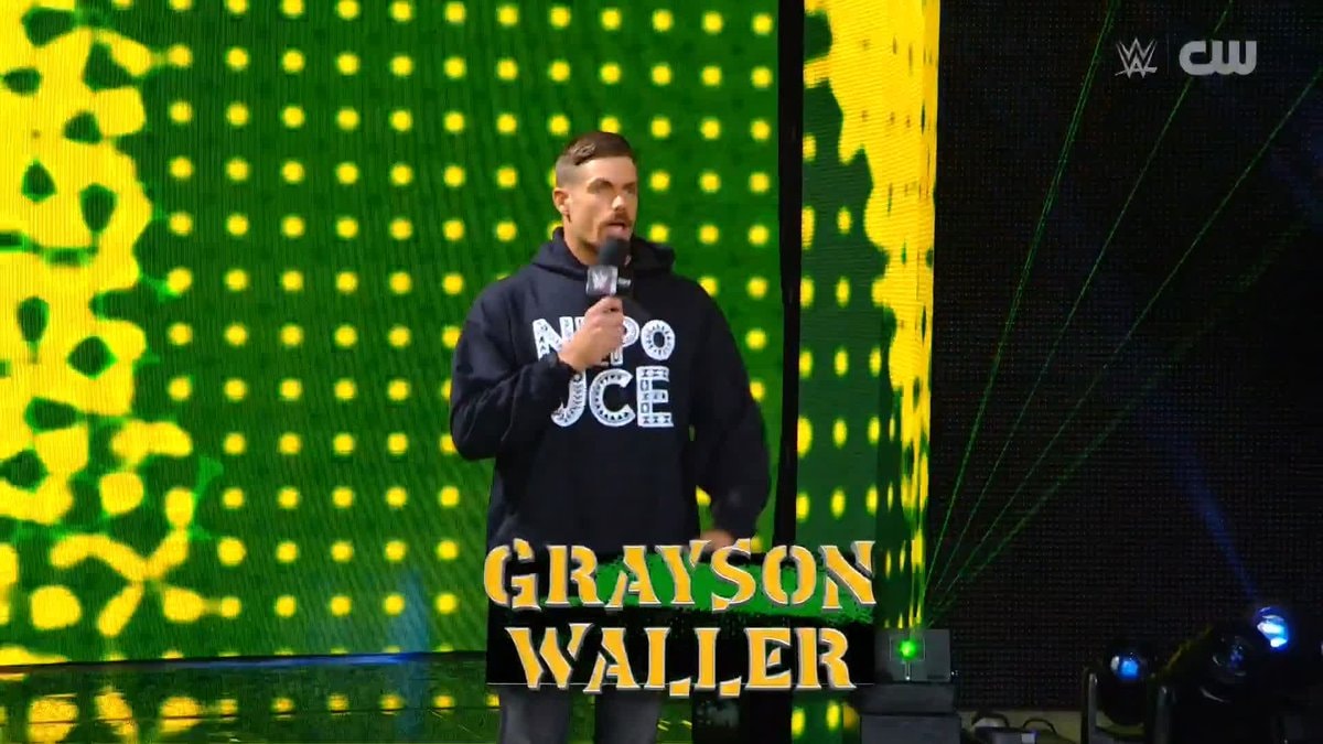 Grayson Waller WWE NXT statement