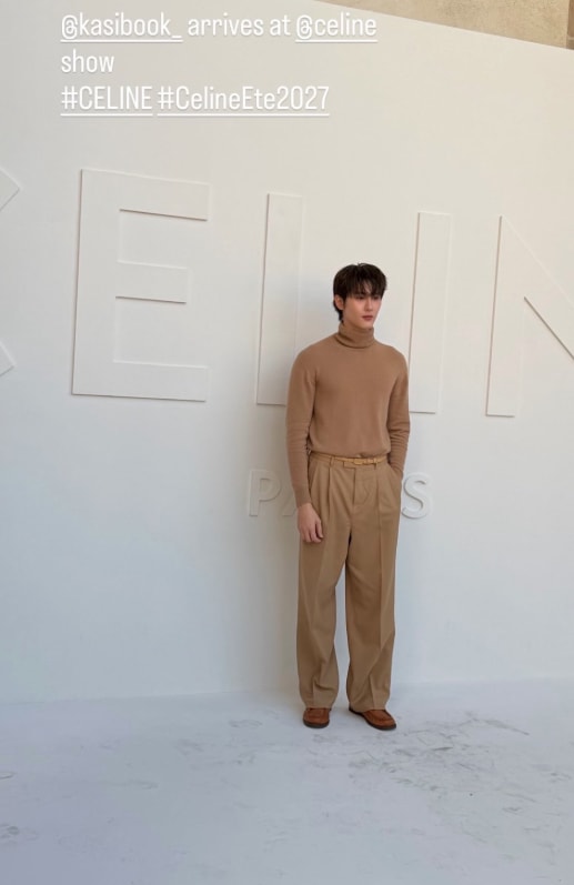 Kasidet at Celine Fashion Show (photo 2 of 2)