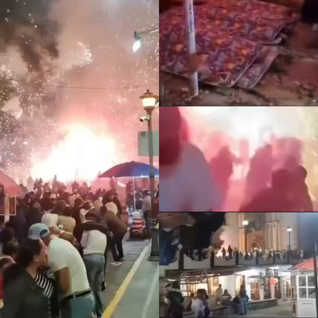 Temascalcingo festival explosion