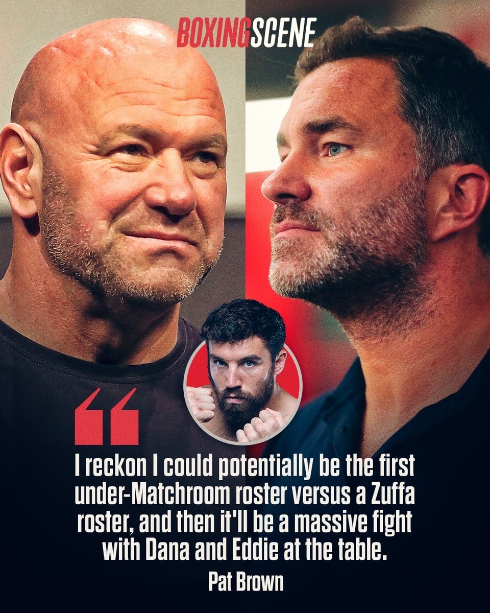 Pat Brown Zuffa vs Matchroom Pat Brown Zuffa vs Matchroom