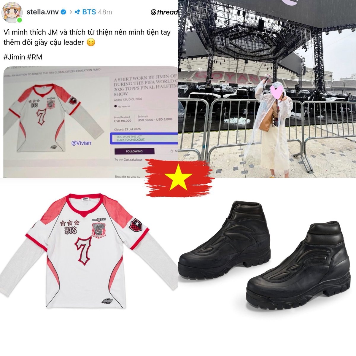 jimin shirt auction vietnamese fan jimin shirt auction vietnamese fan