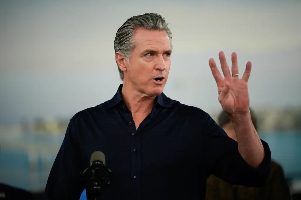 Gavin Newsom Supreme Court election order