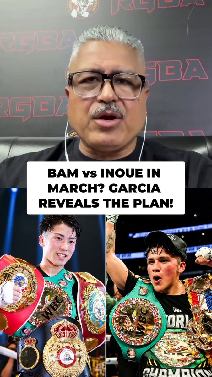 Robert Garcia Jesse Rodriguez vs Naoya Inoue plan