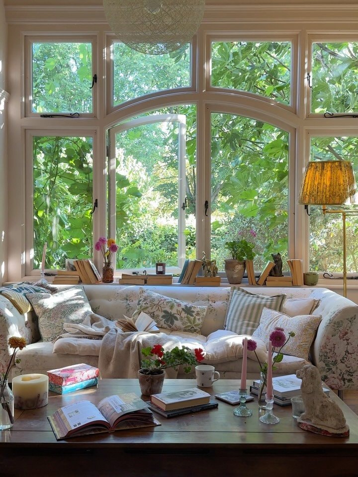 cozy living room scene (photo 1 of 4)