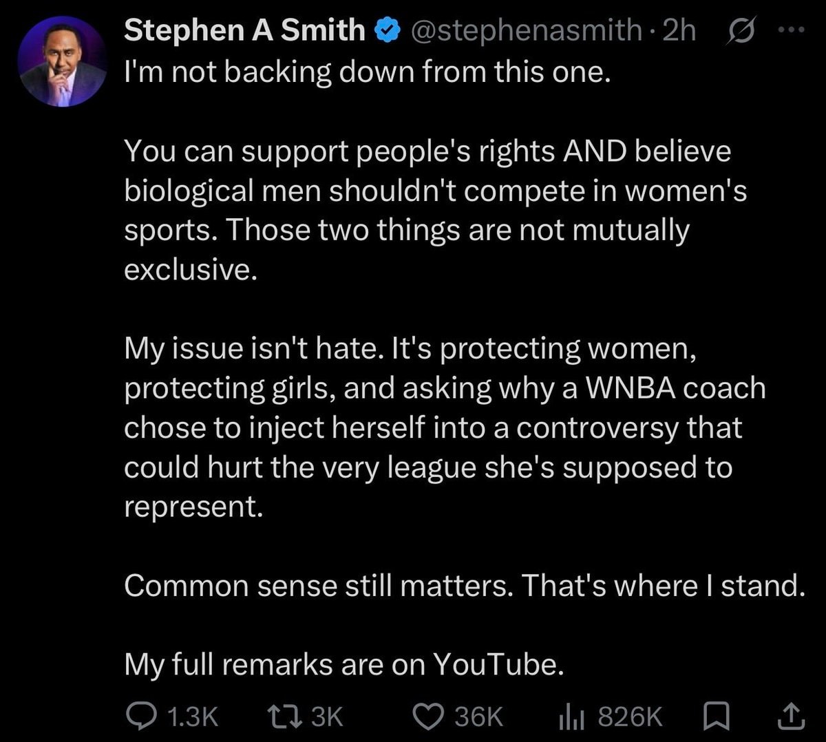 Stephen A Smith on Cheryl Reeve