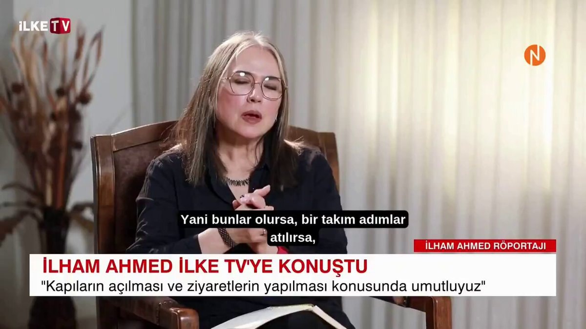 Ilham Ahmed interview on ILKE TV Ilham Ahmed interview on ILKE TV