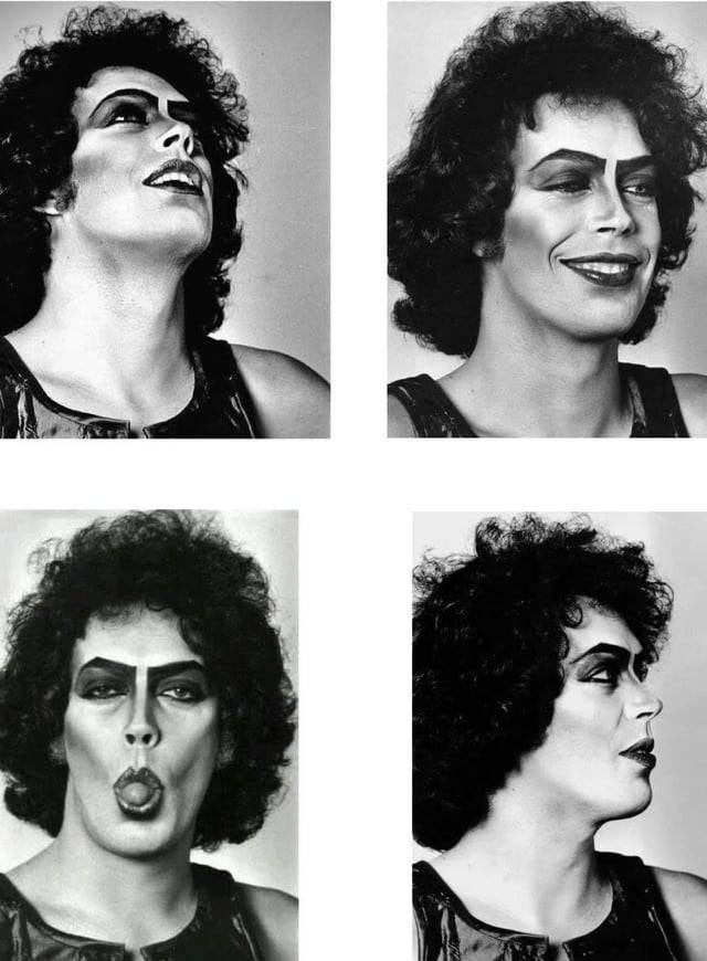 Tim Curry by Mick Rock 1975