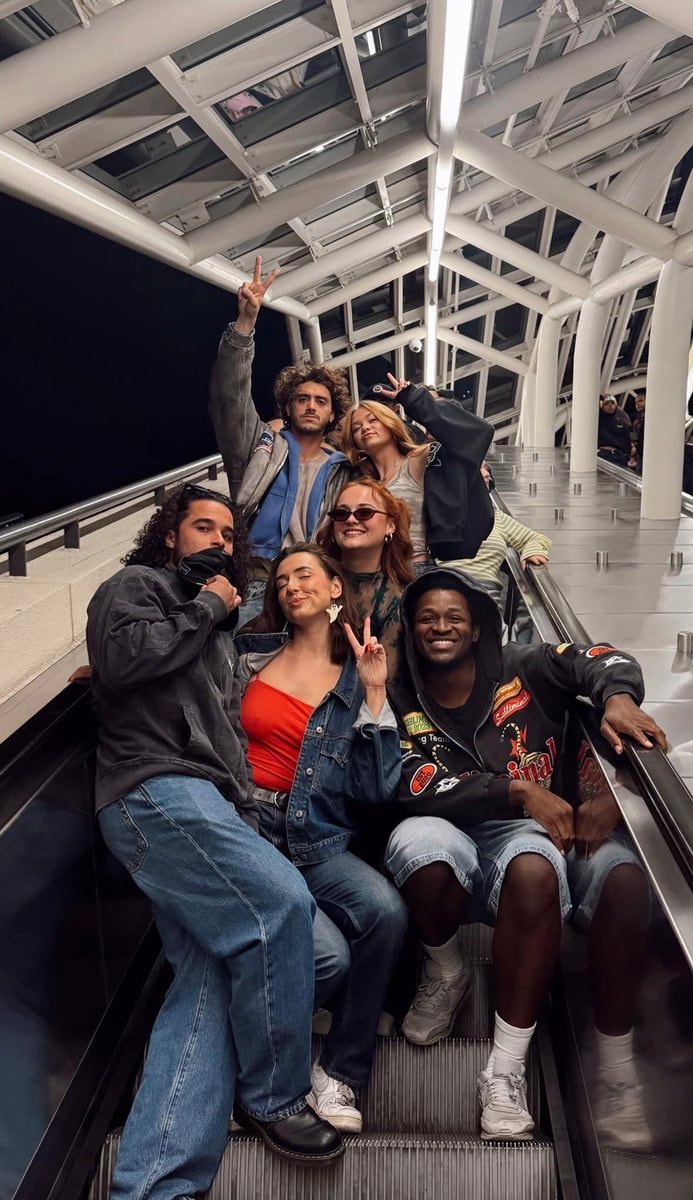 Jalen and Antonio with friends