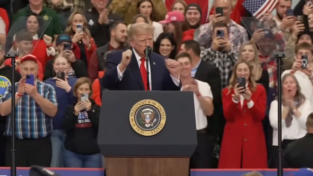 President Trump YMCA dance Alaska