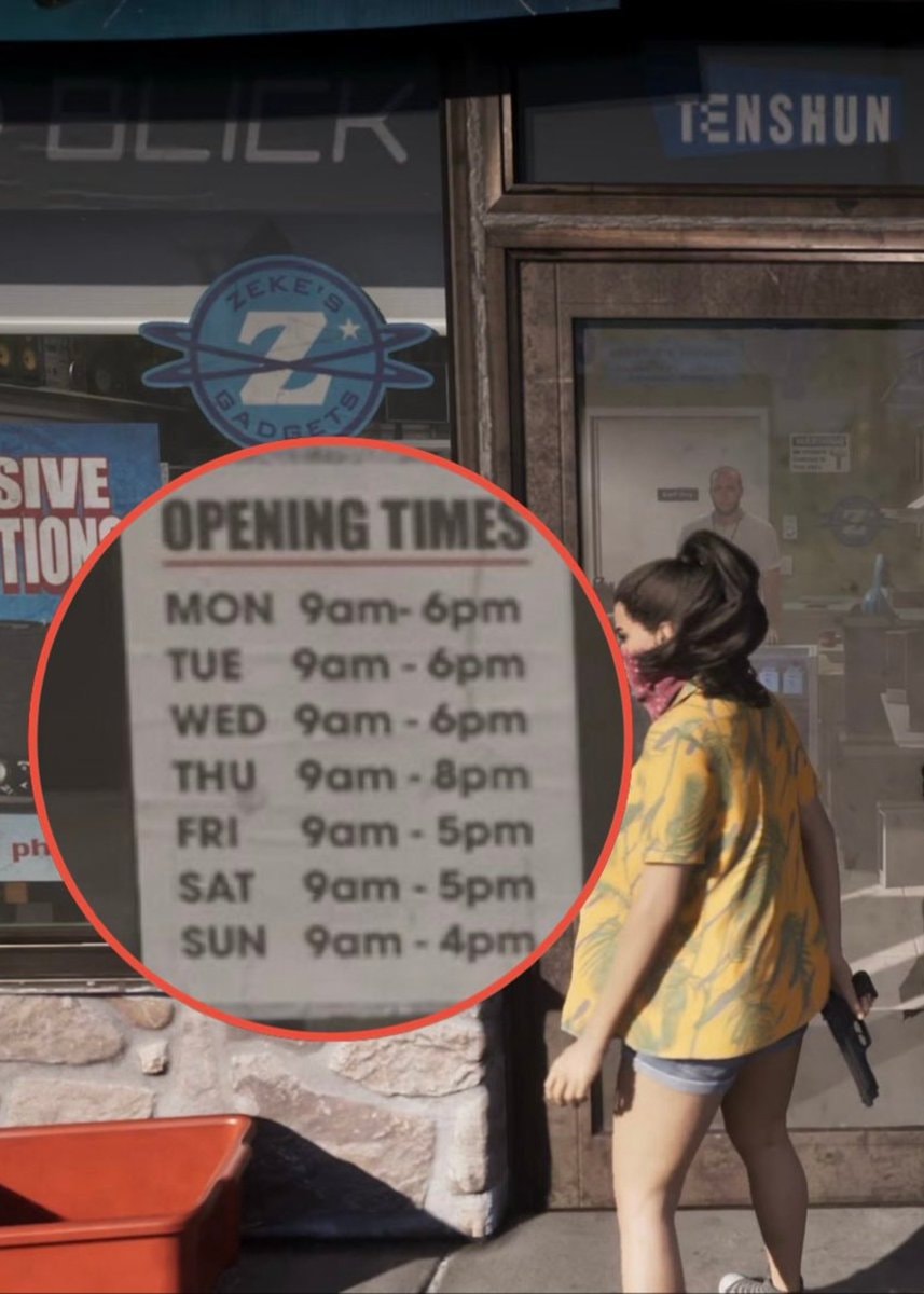 GTA 6 store hours (photo 2 of 2)