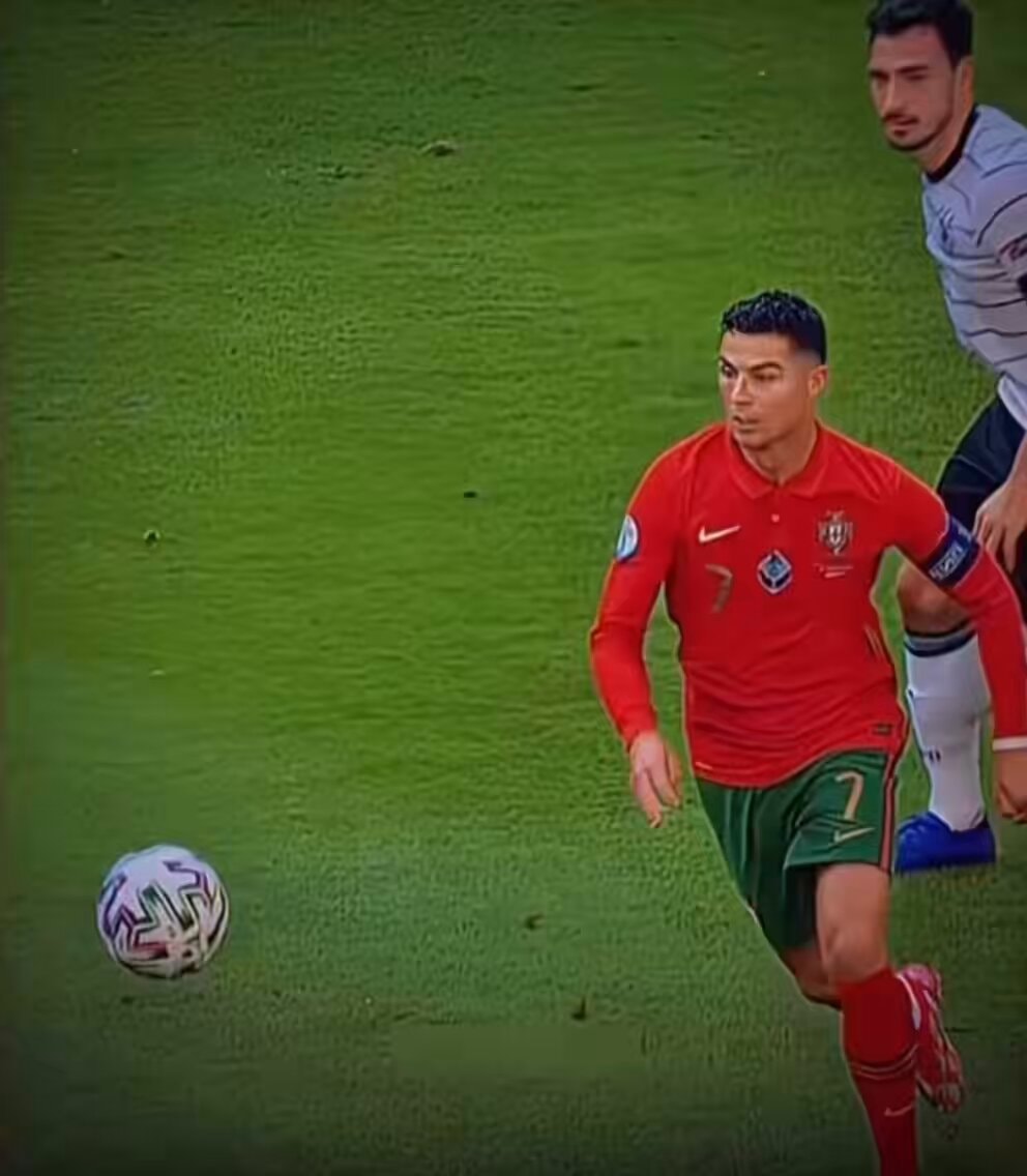 Cristiano Ronaldo dribble vs Rüdiger 😭