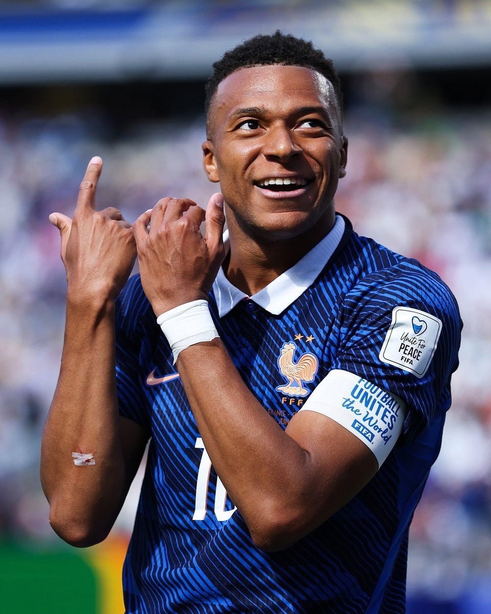 Kylian Mbappé World Cup goals record