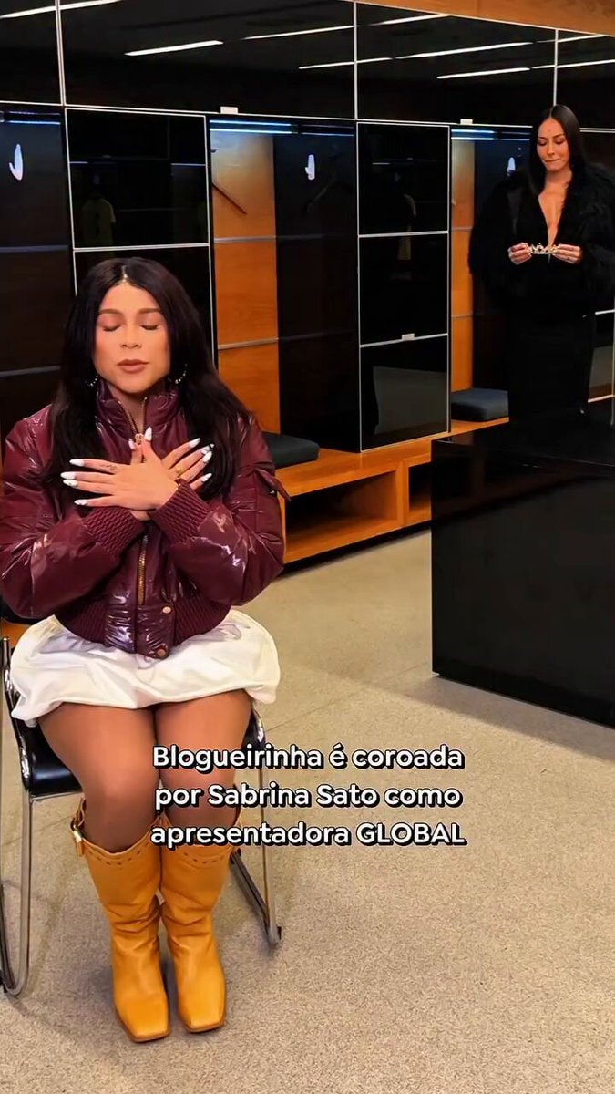 Blogueirinha global presenter