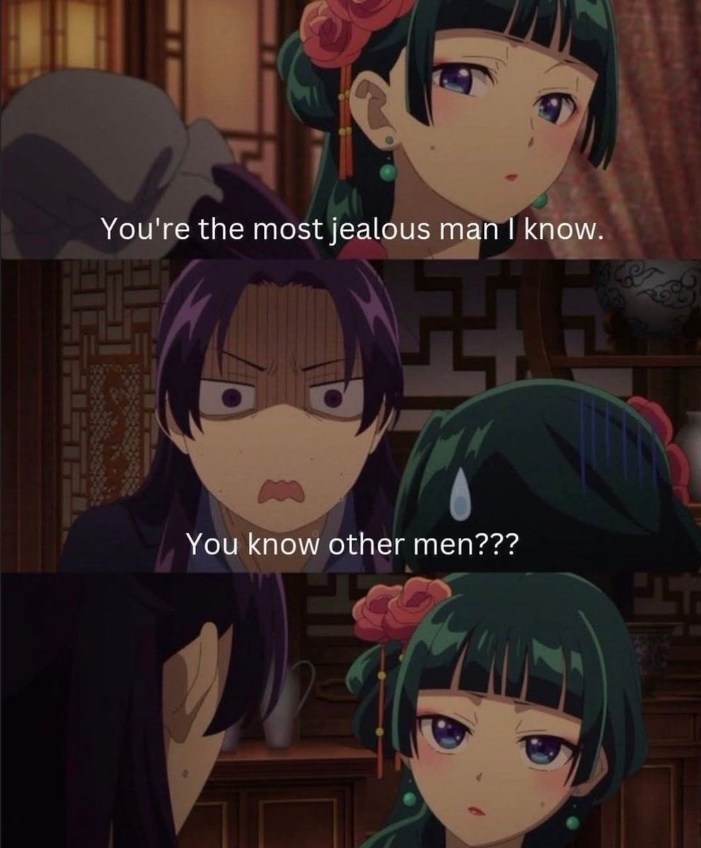 jealousy anime meme