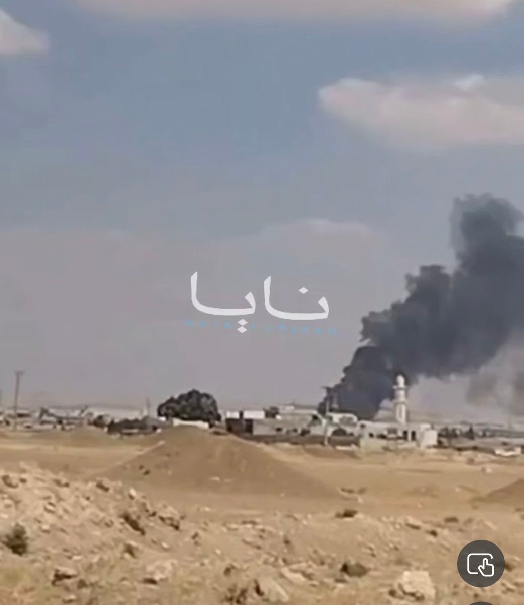 Queen Alia International Airport fire