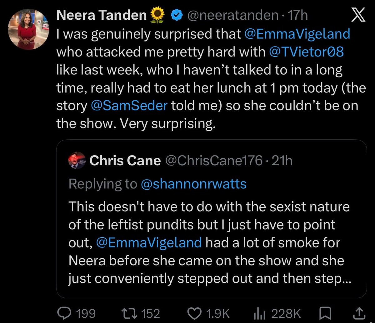 Neera Tandan vs Sam Seder (photo 3 of 4)