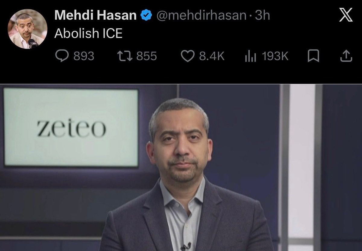 Mehdi Hasan on ICE