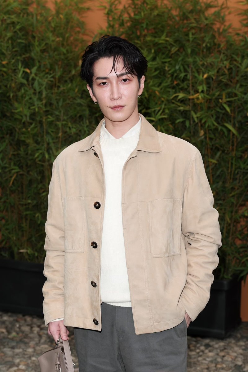 Shota Watanabe at Tod's fashion show