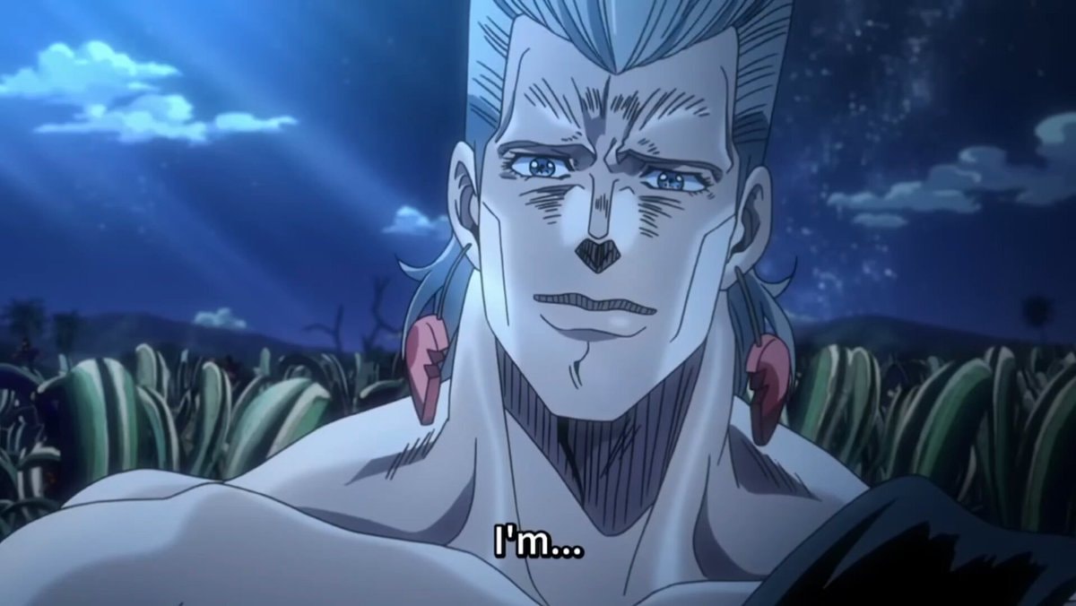 Anime character reaction