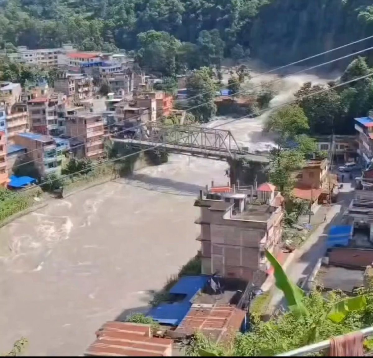 Devastating floods in Nepal