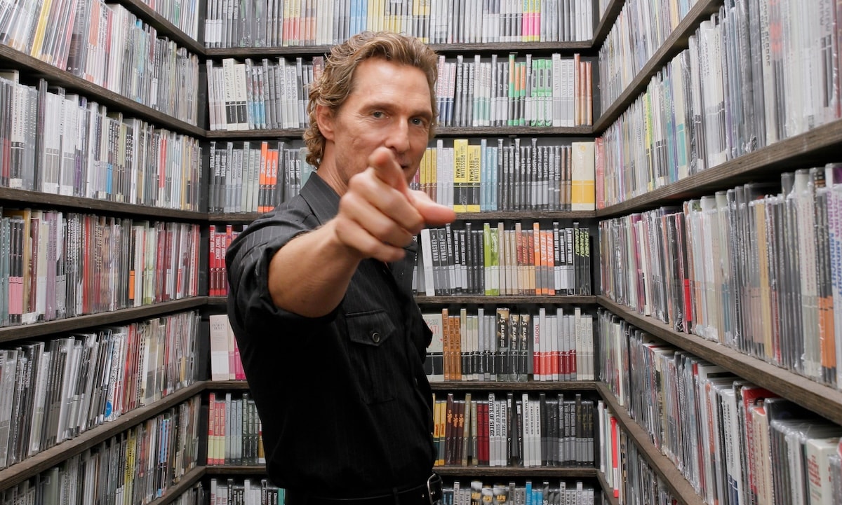 Matthew McConaughey The Criterion Closet