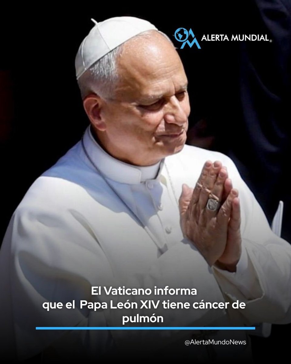 Pope Leo XIV lung cancer diagnosis