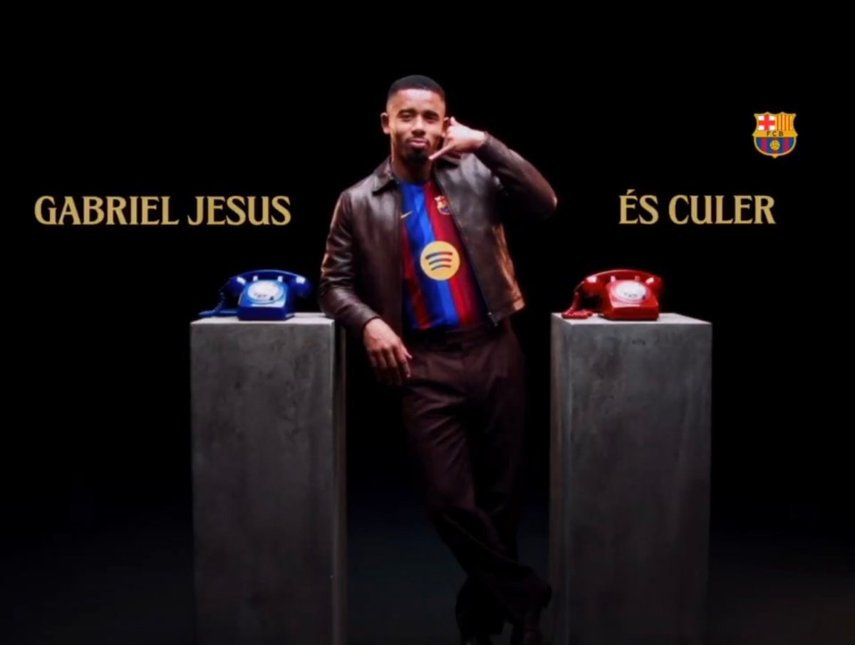 Gabriel Jesus joins Barcelona