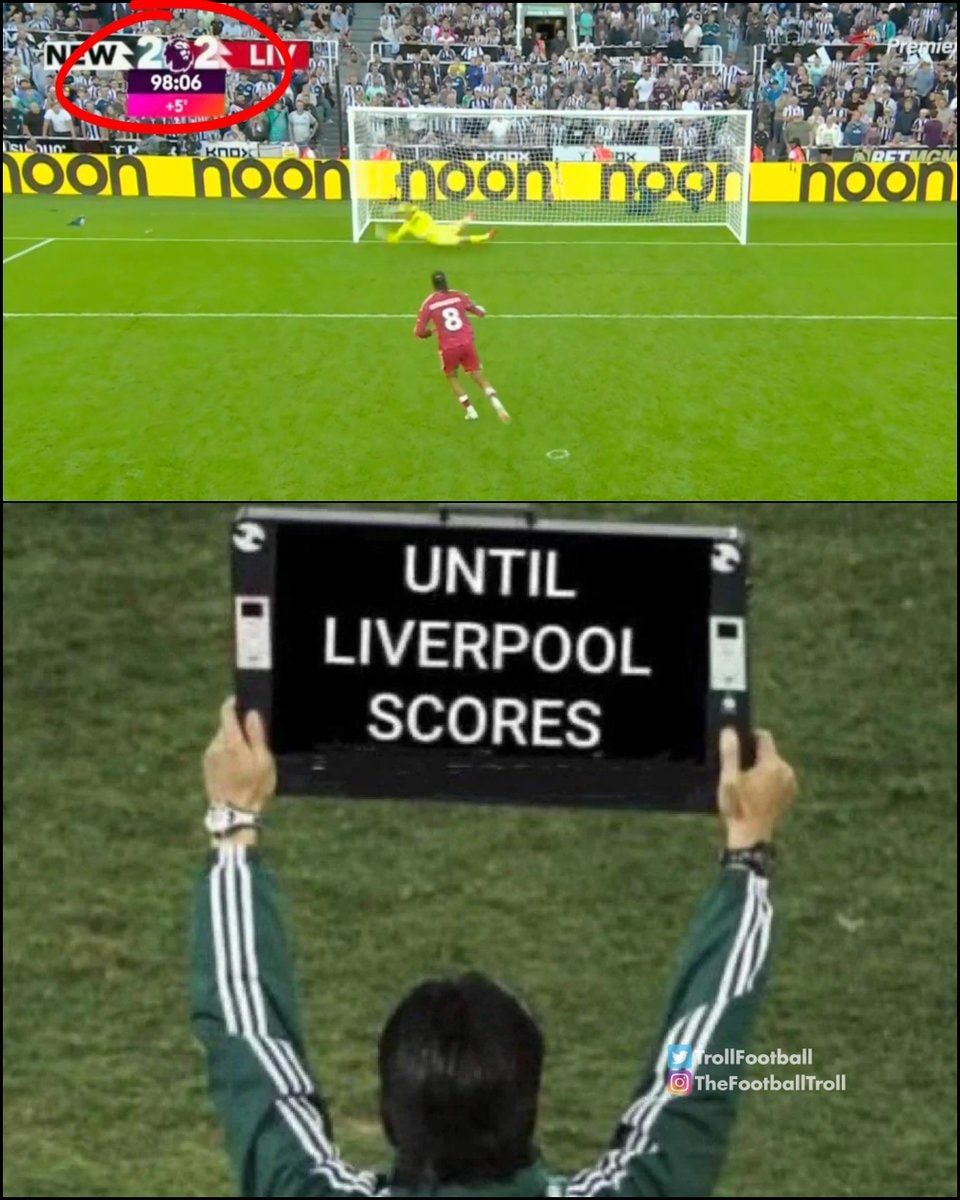 Premier League NEW vs LIV meme