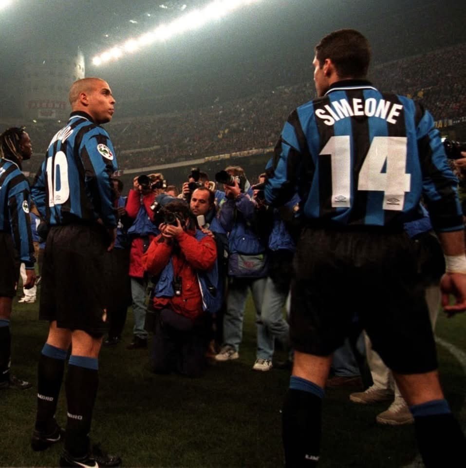 Ronaldo and Simeone Inter Milan discussion