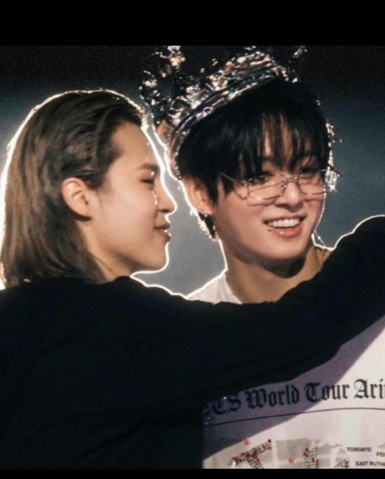 Jimin hugs Jungkook for his birthday