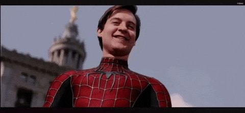 Tobey Maguire Spider-Man smile