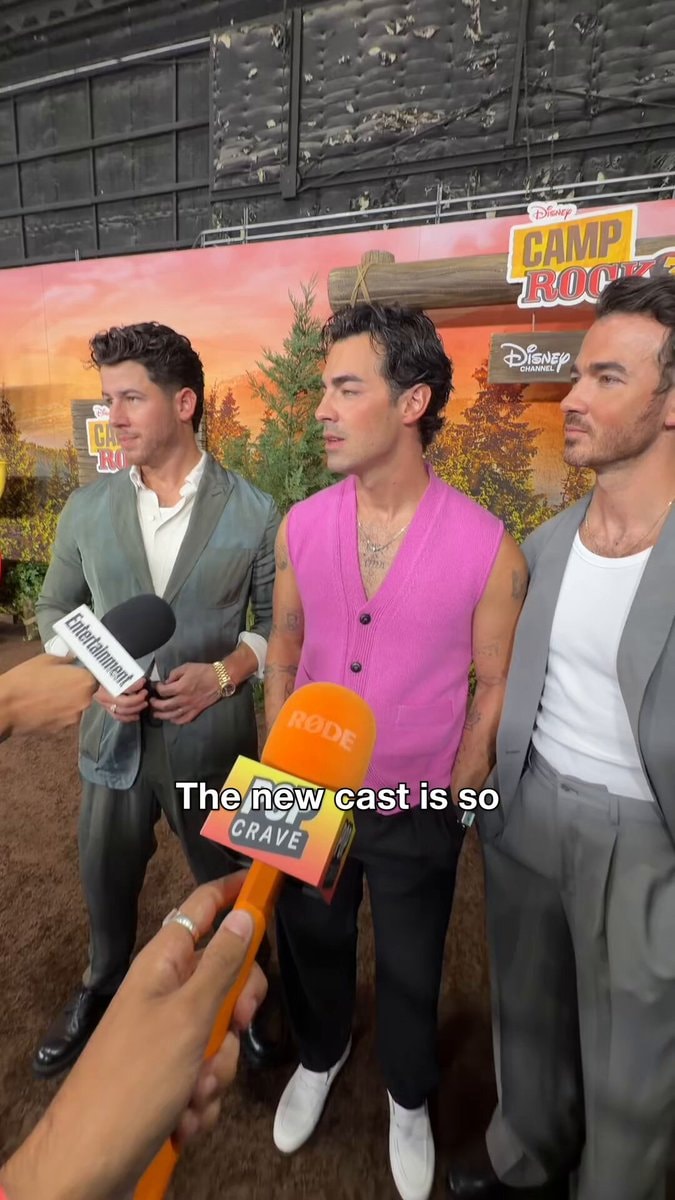 Jonas Brothers Camp Rock 3 new cast interview
