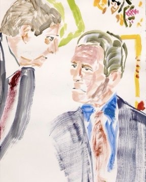 George W. Bush 9/11 painting