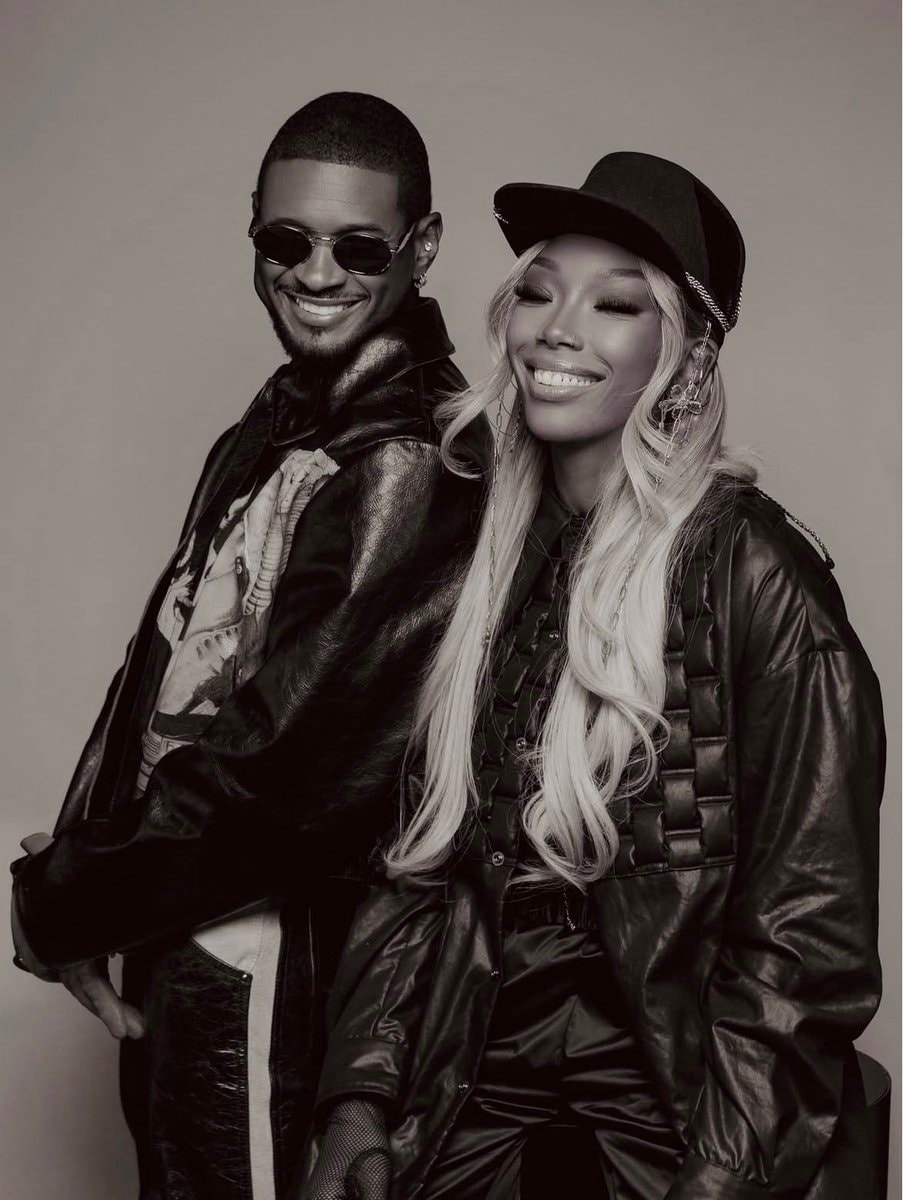 Brandy and Usher backstage at Kehlani's show Brandy and Usher backstage at Kehlani's show