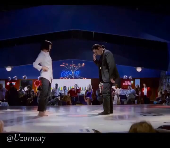 Pulp Fiction iconic scene