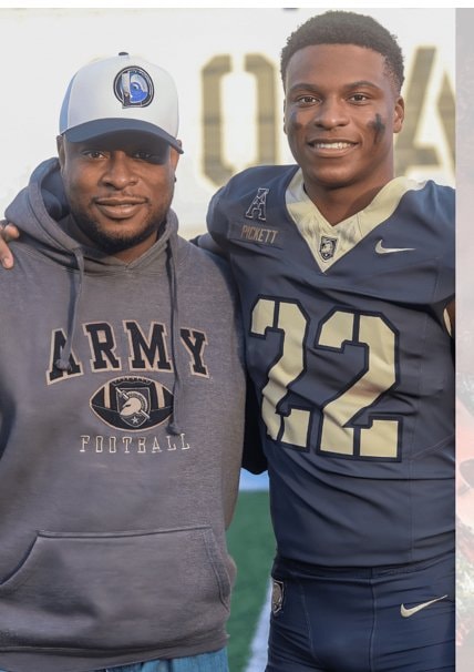 Larry Pickett Jr. Army football rescue Larry Pickett Jr. Army football rescue