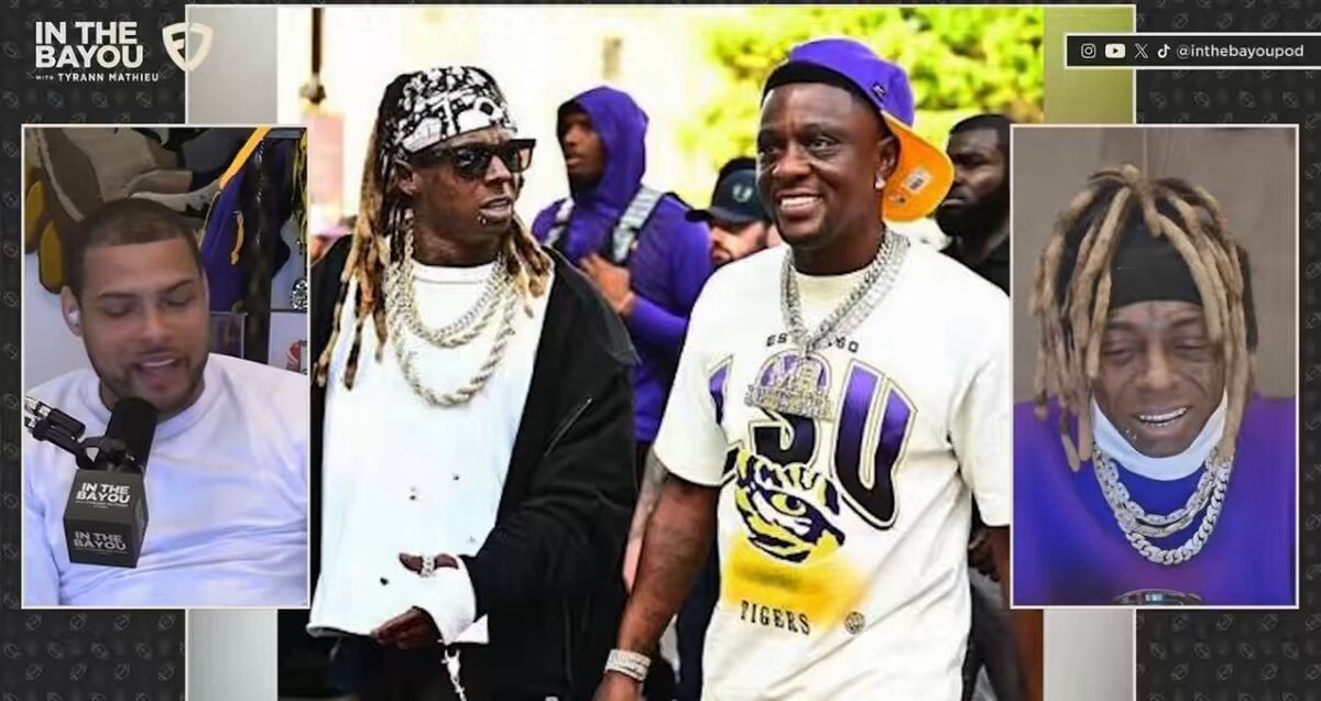 Lil Wayne reaction to Boosie in Nagola