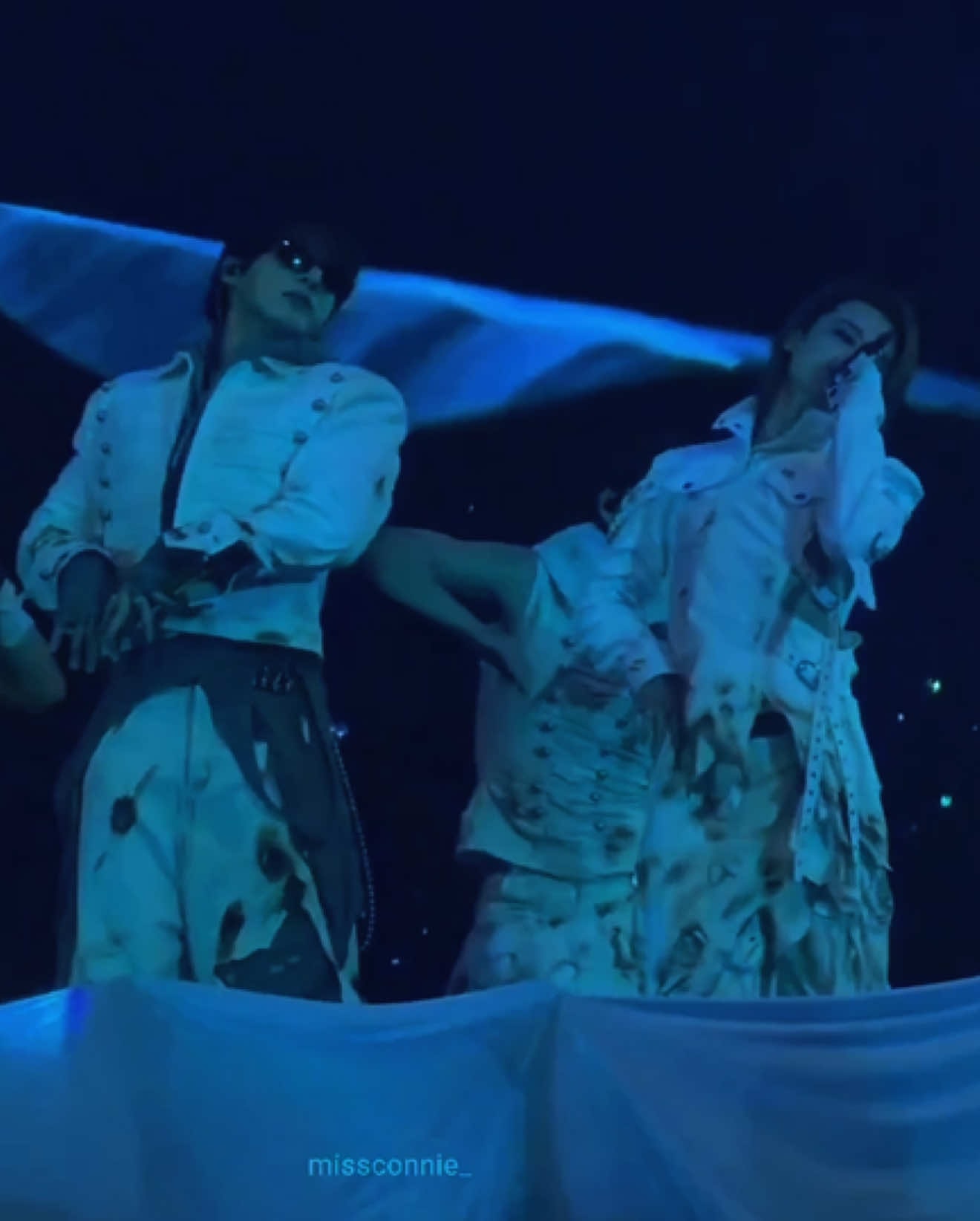 performers on stage
