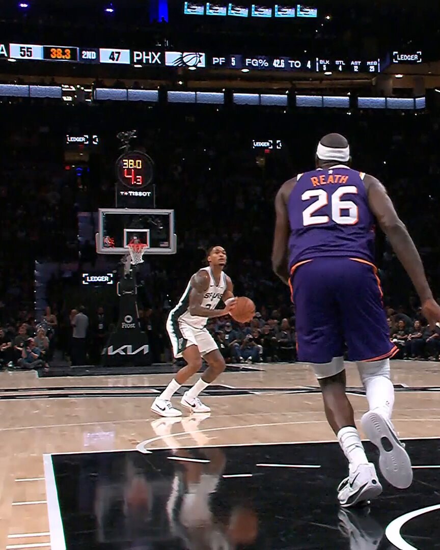 Dylan Harper put-back rebound