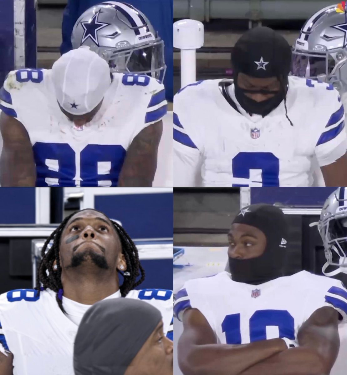 Cowboys players somber