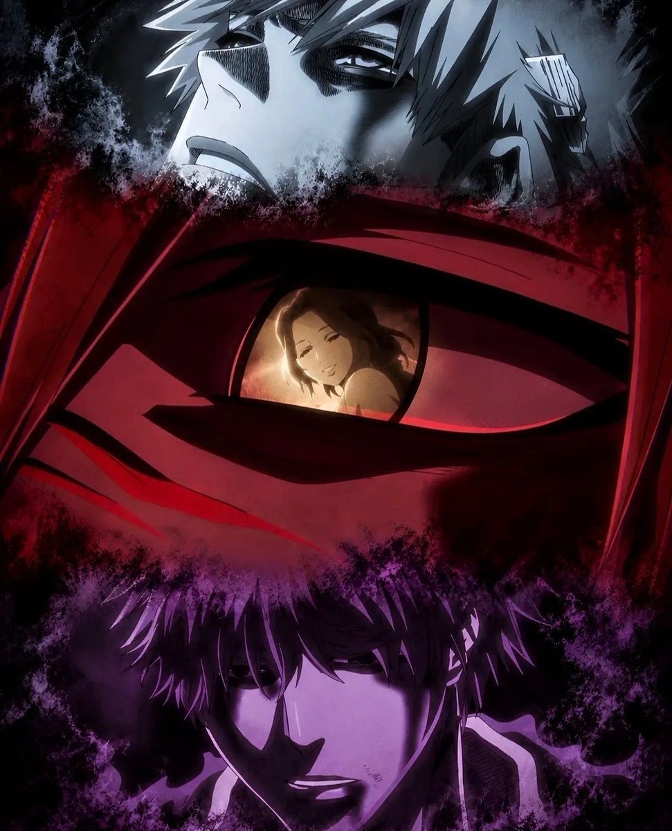 anime characters collage 💔