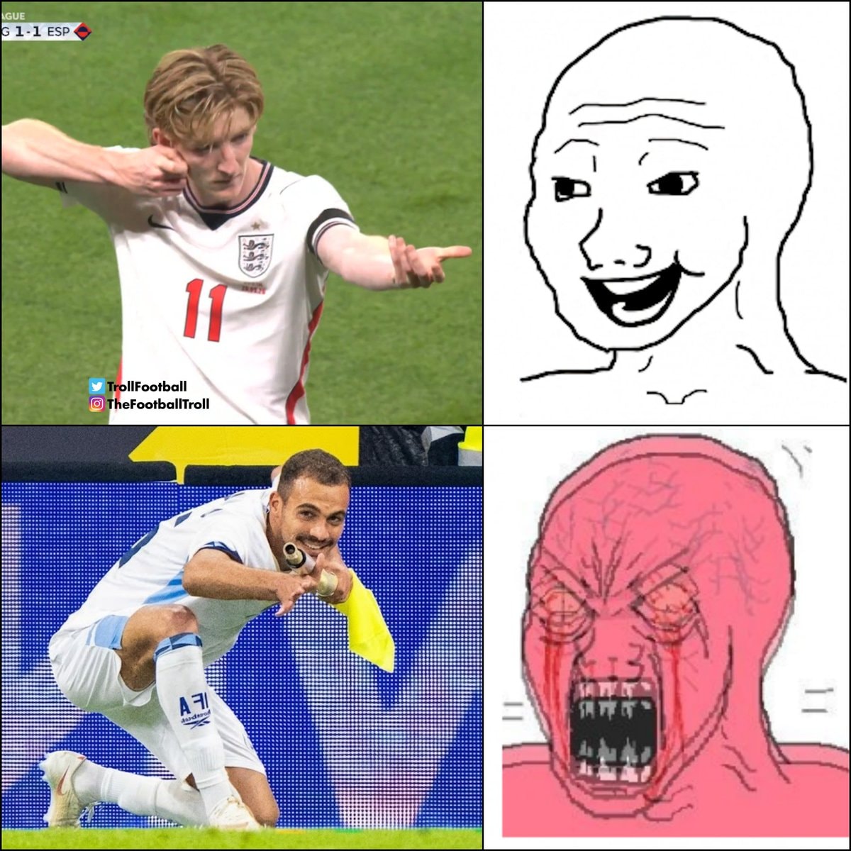 soccer double standards meme