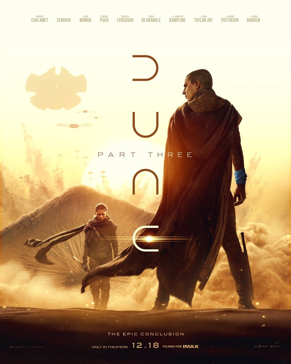 Dune Part Three poster