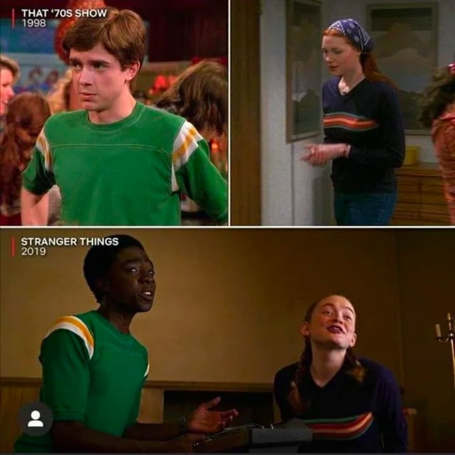 That '70s Show Stranger Things outfit comparison That '70s Show Stranger Things outfit comparison