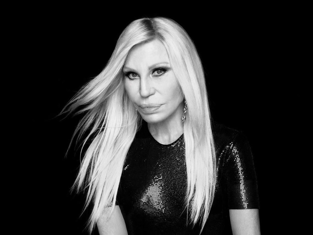 Donatella Versace new brand launch