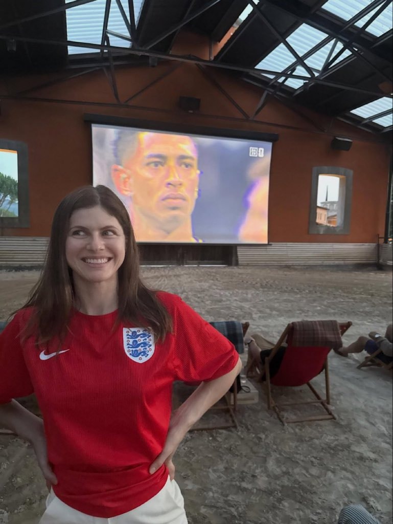 Alexandra Daddario England jersey