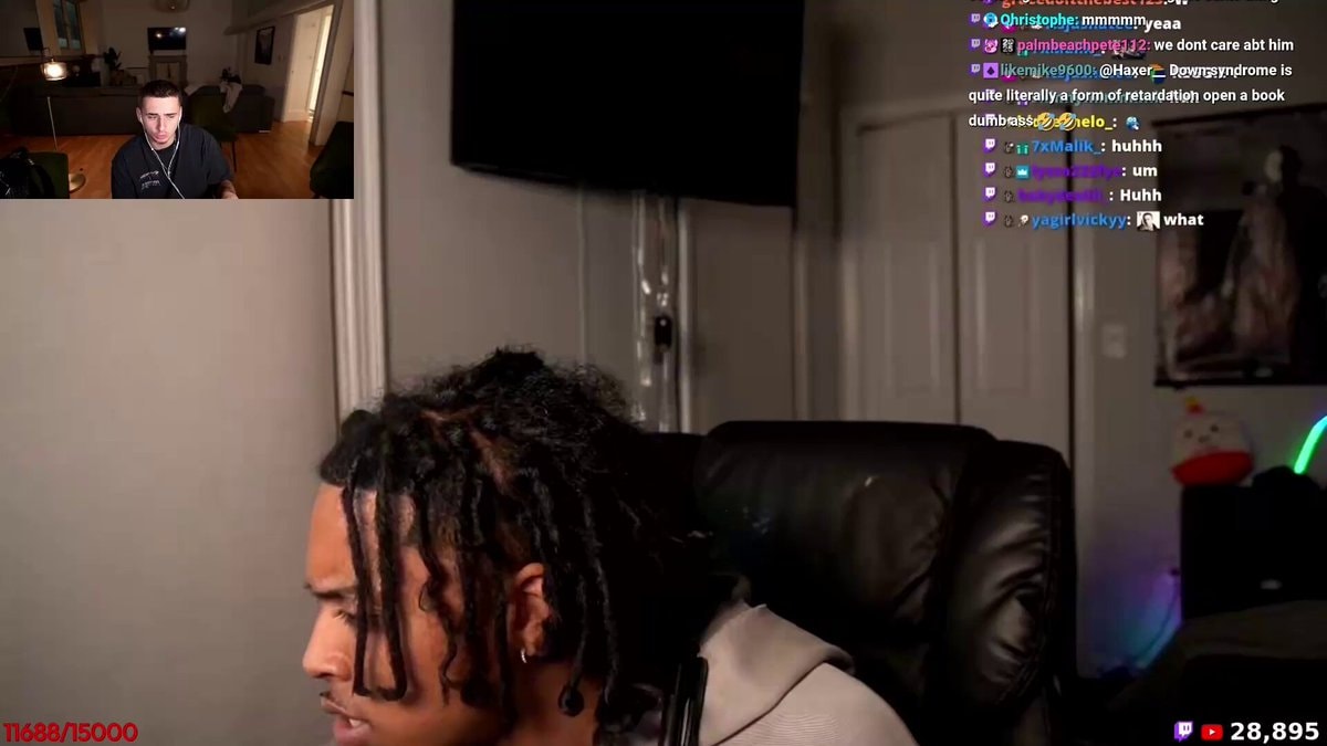 Lacy stops watching Reggie Clover Boyz