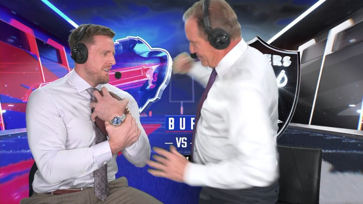 Jim Nantz TJ Watt incident
