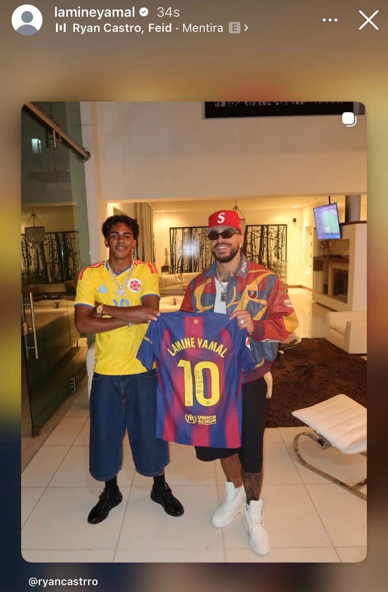 Lamine Yamal Instagram post