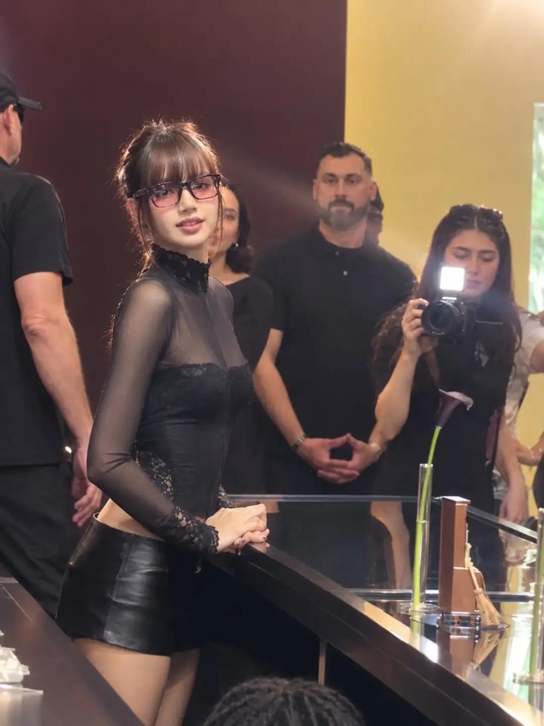 Lisa hands out MetaGlasses at pop-up (photo 3 of 4)